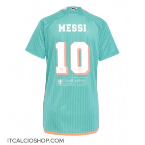 Inter Miami Lionel Messi #10 Terza Maglia Femmina 2024-25 Manica Corta